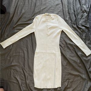 New Cream color dress for fall/winter brand Fashion Nova. Never used